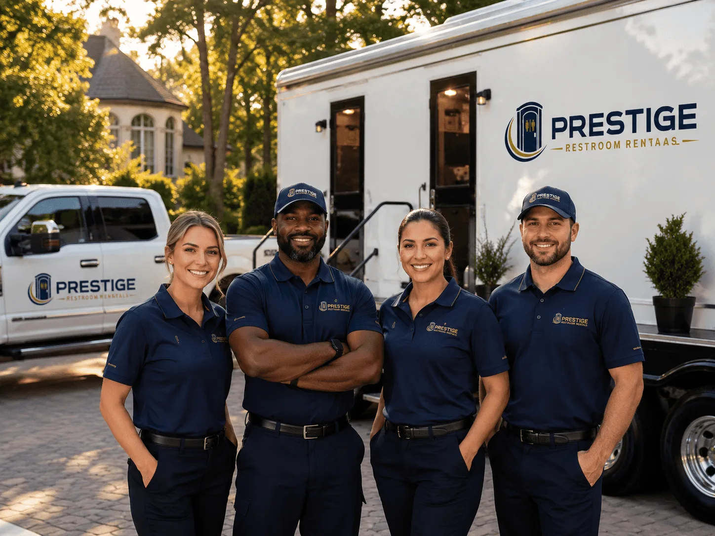 Trusted Luxury Portable Restrooms company in Townley, AL
